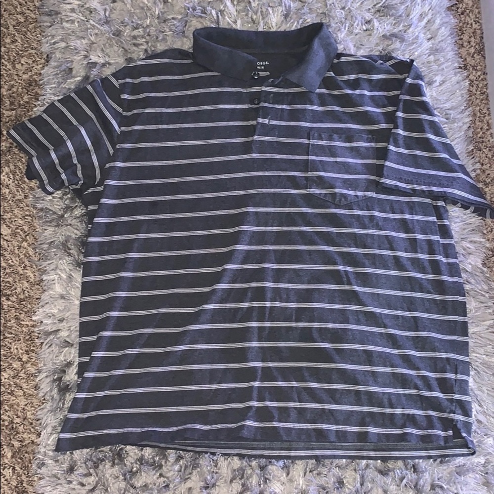 Mens Grey Polo